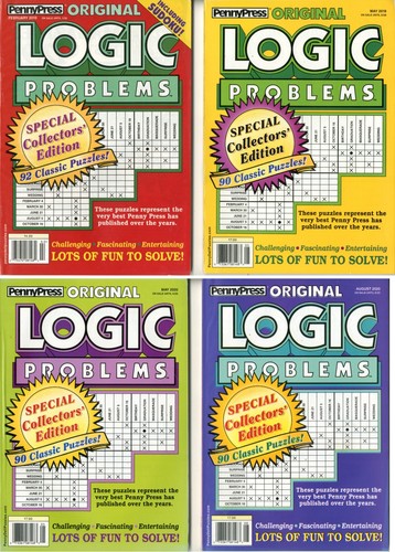 Pennypress logic problems - pennypress,