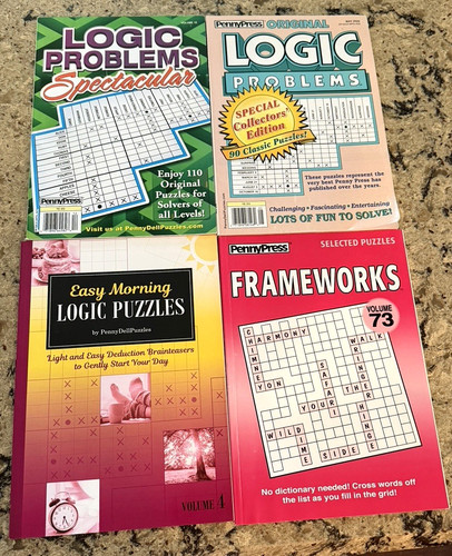 Penny press logic problems - 4,